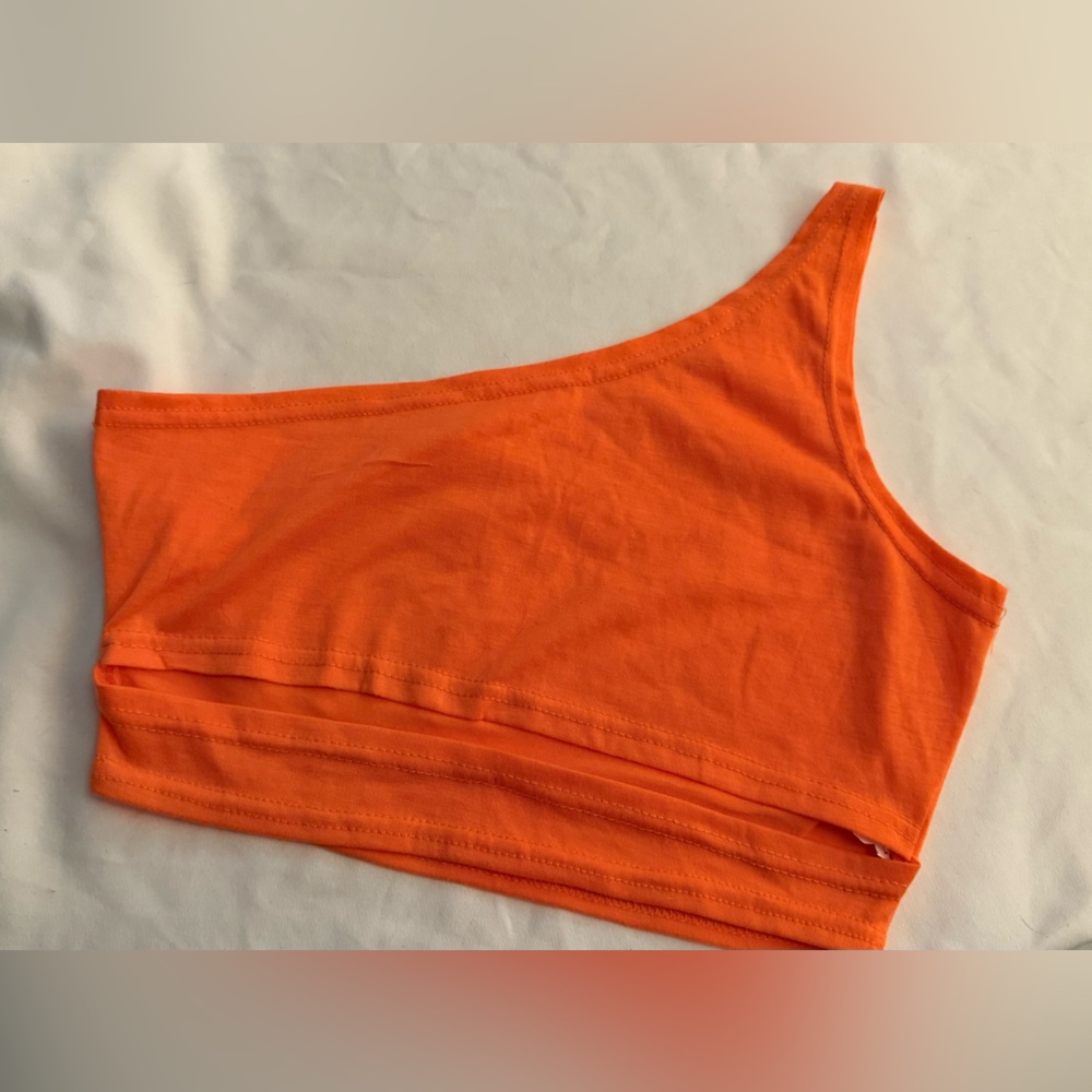 Vibrant Orange Tank Top